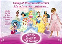 Disney Princess Invitations